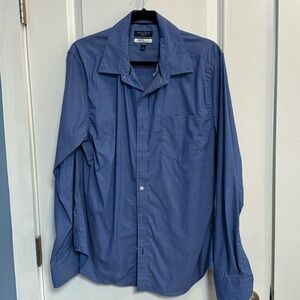 Men’s NAUTICA Slim Fit Blue Button Down